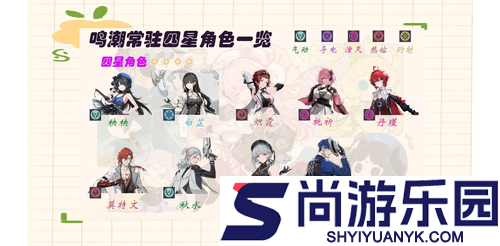鸣潮4星角色哪些值得养