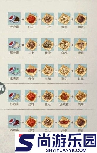 江湖悠悠食谱图鉴大全