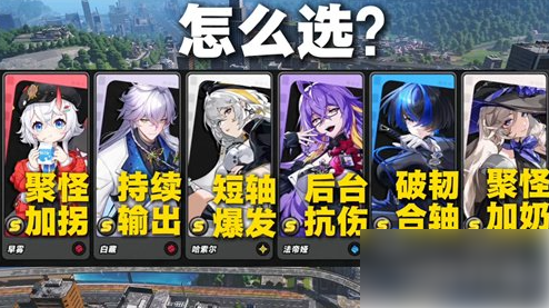 【异环自选S级角色选哪个】S级角色自选推荐