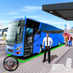现代巴士模拟器3D最新版(Modern Bus Drive Parking 3D)