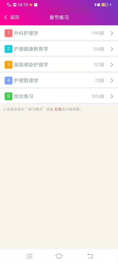 外科护理总题库官网版