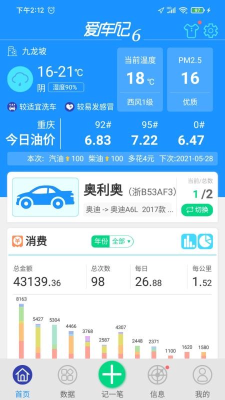 爱车记油耗版下载