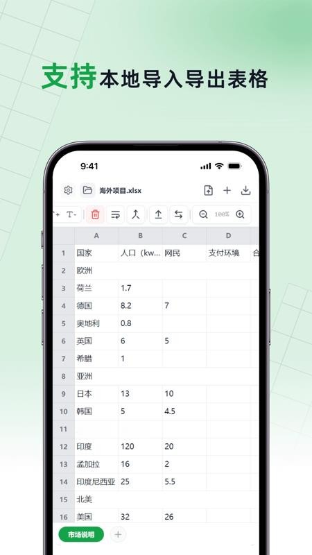 手机表格DataEase免费版