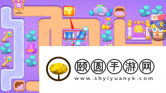 《保卫萝卜4》阿波与魔法宝藏第71关图文通关攻略