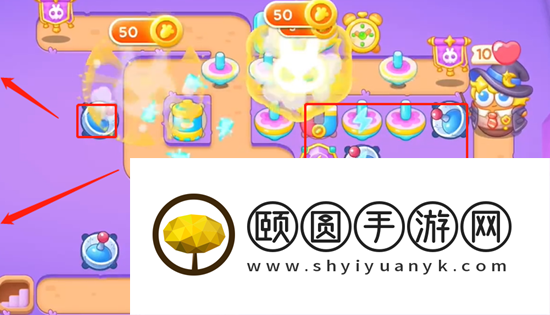 《保卫萝卜4》阿波与魔法宝藏第70关图文通关攻略