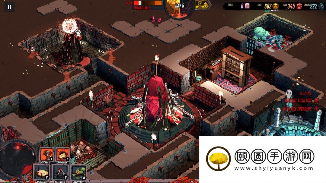 实时战术地牢建造游戏《Cthulhu Keeper》Steam页面 发售日待定