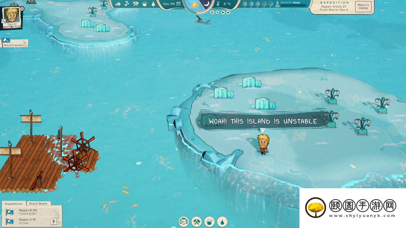 浮岛生存管理冒险游戏《Oceaneers》Steam页面开放 发行日期待定