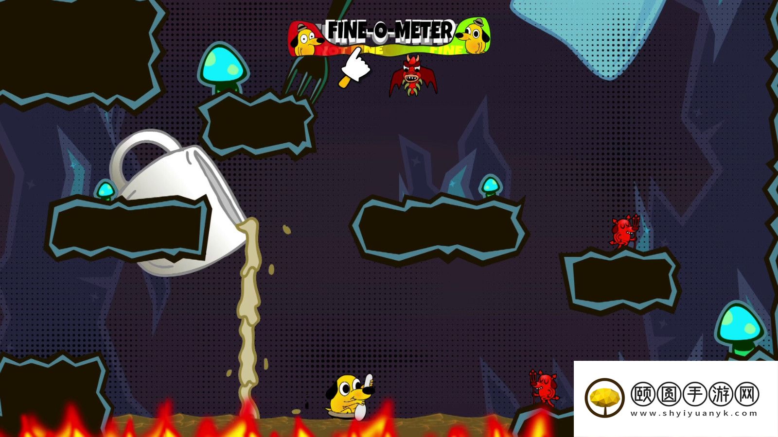 平台游戏《This Is Fine: Maximum Cope》Steam页面开放 不支持中文