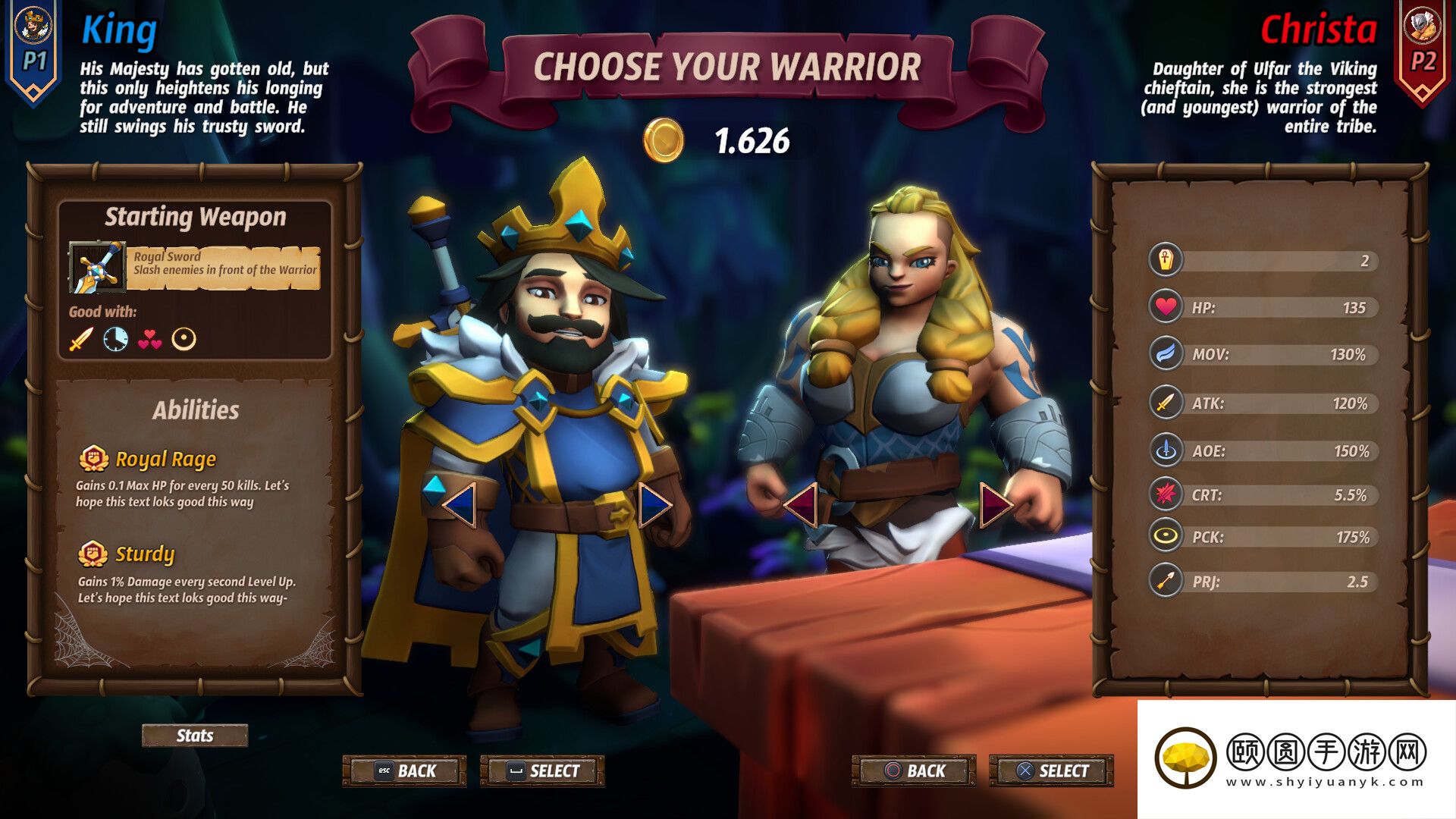 多人动作类肉鸽游戏《皇家起义战士》现已在Steam平台推出试玩Demo