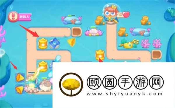 《保卫萝卜4》海的闺女第23关通关攻略