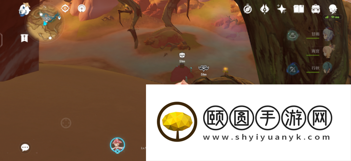 《原神》3.6锋刃林泽三个仙灵位置介绍