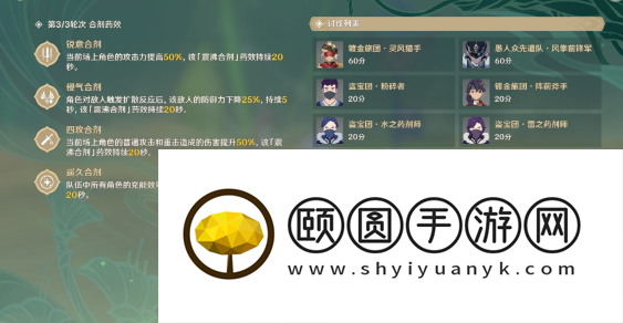 《原神》3.6合剂演进第一天雷与草的相应共鸣高分通关攻略