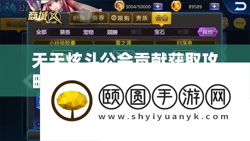 天天炫斗公会贡献获取攻略