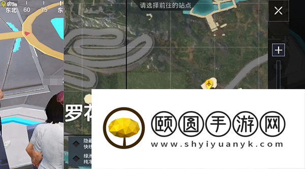 《和平精英》绿洲世界华科眼镜湖位置介绍
