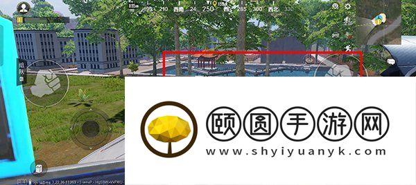 《和平精英》绿洲世界华科眼镜湖位置介绍