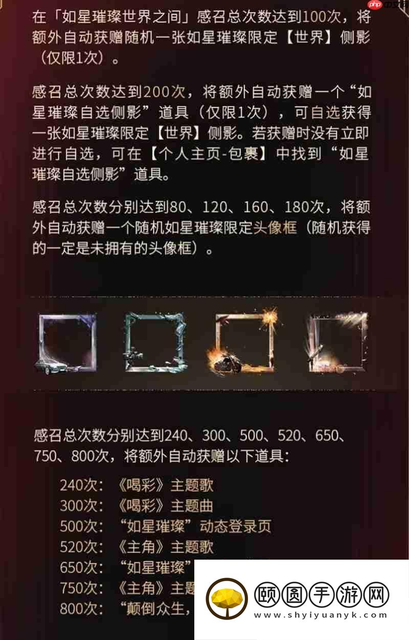 世界之外如星璀璨世界之间活动规则介绍