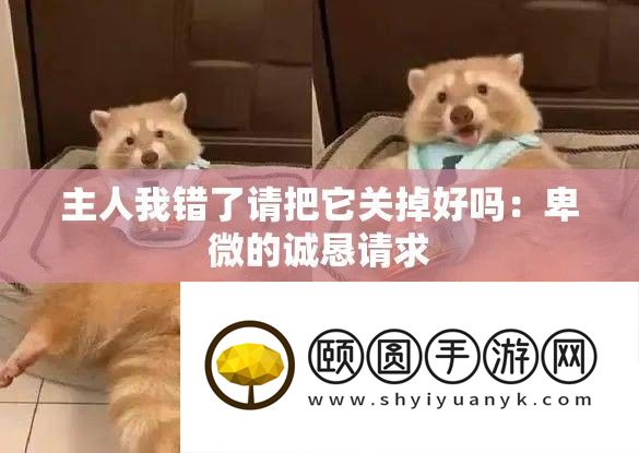 主人我错了请把它关掉好吗