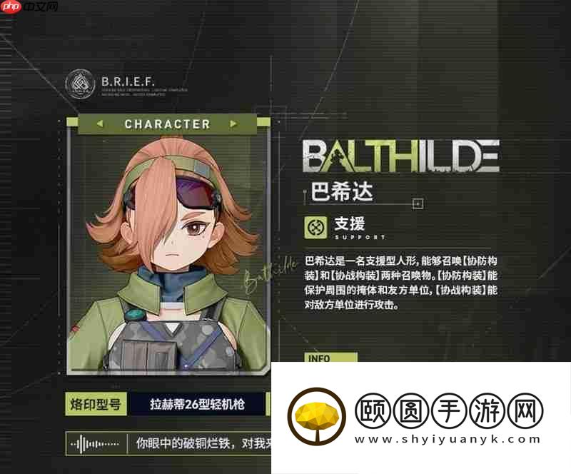 巴希达技能一览