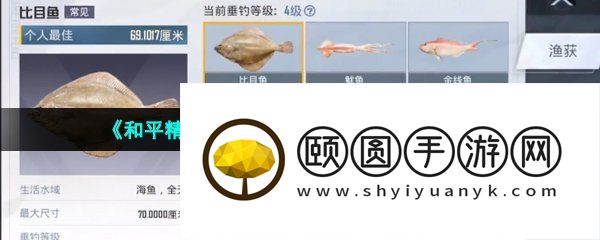 《和平精英》绿洲世界钓鱼图鉴一览